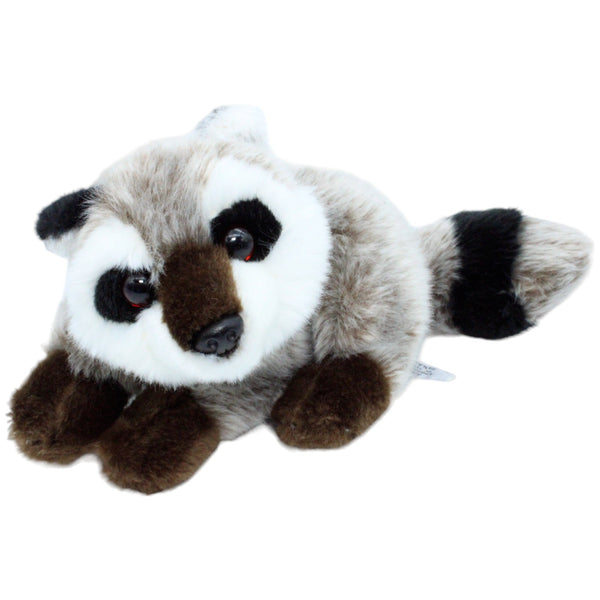 Waschbär liegend, grau