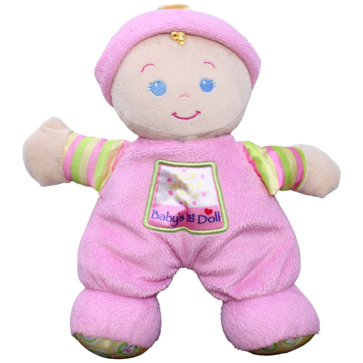 123690 Fisher-Price Vintage Babys 1st Doll Puppe Kumpel Leo Gebraucht