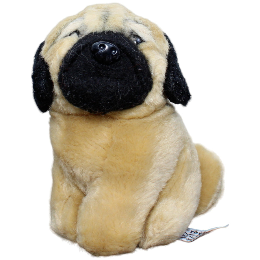 Hund, Mops sitzend